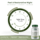 Vitanergy Beauty Sleep & Skin Glow – Sleep & Radiance Support with L-Glutathione, Hyaluronic Acid, L-Theanine & Chamomile – Vegan Capsules – Made in USA – 56 Count